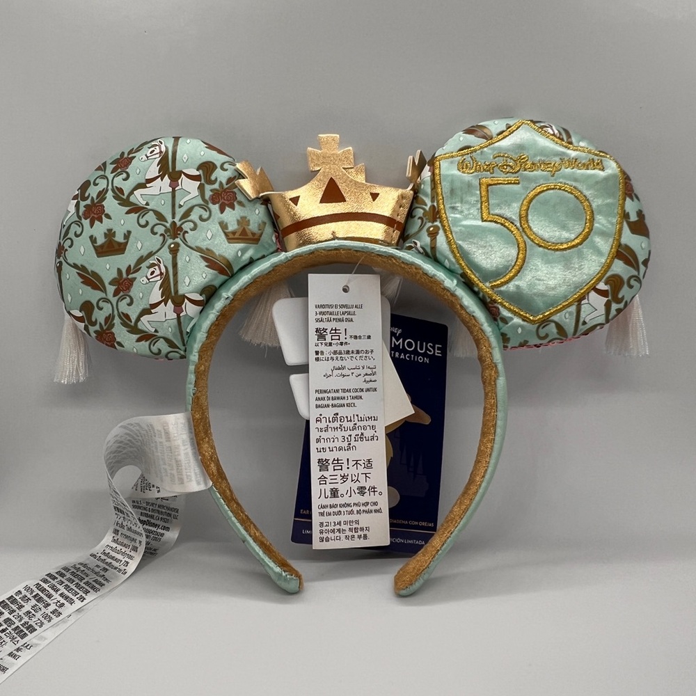 Disney World’s 50th Main Attraction Ears Headband - Picture 2 of 4